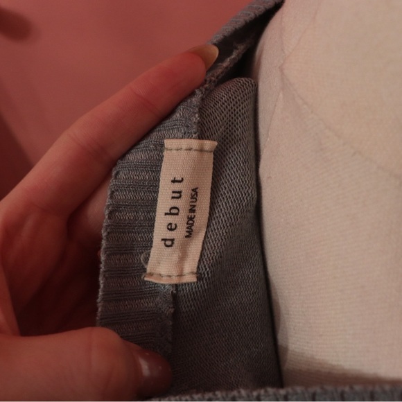 DEBUT Floral Patterned Green Crop Top - Picture 4 of 4